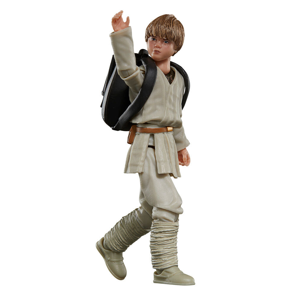 Figurine Anakin Skywalker 15cm articulée de la gamme Black Series HASBRO vue de face