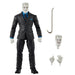 Vue latérale de la figurine Tombstone Marvel Spiderman avec accessoires inclus