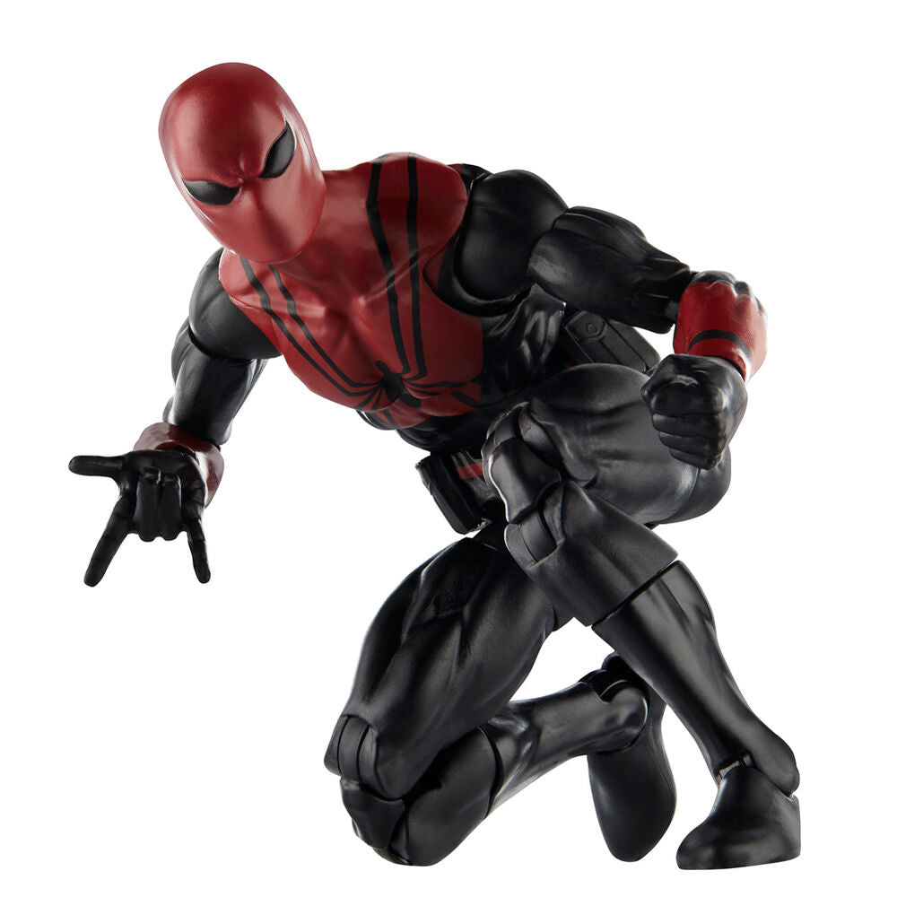 Figurine Marvel Spider-Man Spider-Shot tenant ses accessoires Spider-Shot