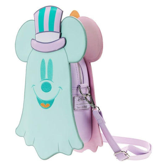 Sac Loungefly Disney posé sur une surface blanche avec éclairage naturel