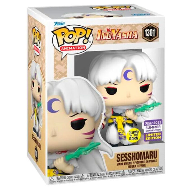 Figurine Funko POP Sesshomaru de 9 cm en vinyle dans sa boîte vitrine exclusive