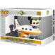 Figurine Funko POP Mickey Rider Disney montrant Mickey Mouse en pilote avec son avion coloré sur fond blanc