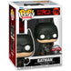 Figurine Funko POP The Batman exclusive de 9 cm dans sa boîte fenêtre officielle, vue de face