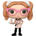 Vue rapprochée de la figurine Funko POP Britney Spears exclusive avec détails et boîte transparente