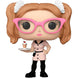 Vue rapprochée de la figurine Funko POP Britney Spears exclusive avec détails et boîte transparente