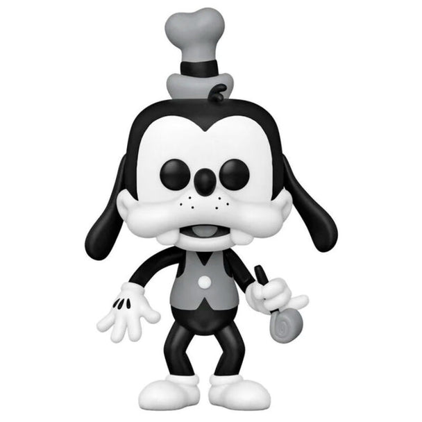 Figurine Funko POP Goofy édition 100e anniversaire Disney en vinyle 9 cm dans sa boîte vitrine