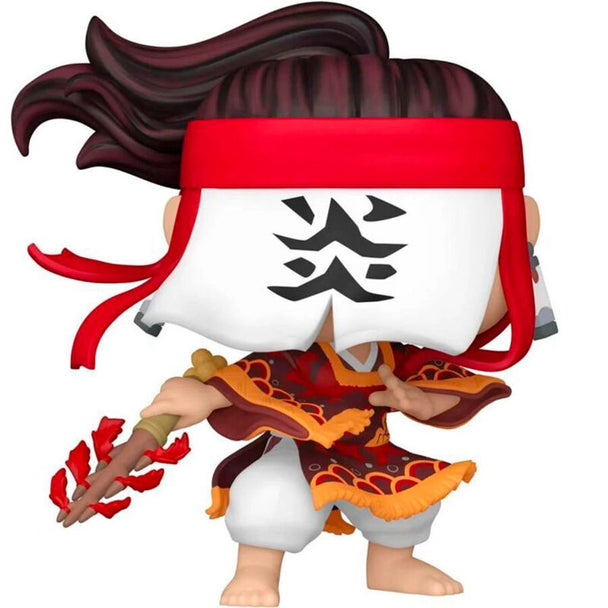 Vue détaillée de la figurine Funko POP Tanjuro Kamado Demon Slayer avec ses couleurs vives et sa boîte collector