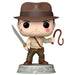 Boîte fenêtre cadeau de la figurine Funko POP Indiana Jones exclusive, montrant le packaging collector original.