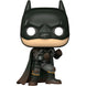 Détail de la figurine Funko POP The Batman exclusive, montrant le design et la qualité du vinyle