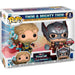 Figurine Funko POP exclusive de Mighty Thor de Marvel Thor Love and Thunder, détaillée avec son armure et son marteau Stormbreaker.