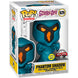 Vue rapprochée de la figurine Phantom Shadow Funko POP Scooby-Doo montrant les couleurs et textures