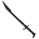 Katana Fortnite G.I. Joe Snake Eyes de 80cm en vue de face avec détails du manche