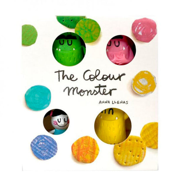 Pack de 4 figurines Le Monstre des Couleurs avec Nuna, Joie, Amour et Calme par COMANSI
