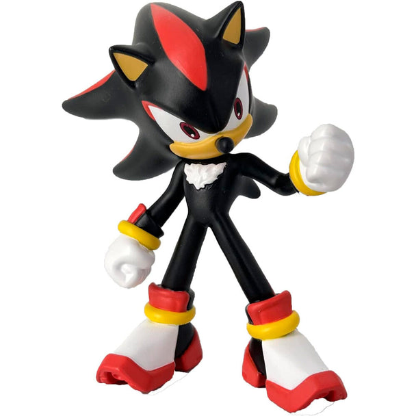 Pack complet de 4 figurines Sonic the Hedgehog COMANSI en PVC, taille 6,5-8cm