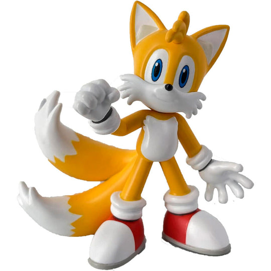 Figurine Tails en PVC du pack Sonic COMANSI, taille compacte pour collection