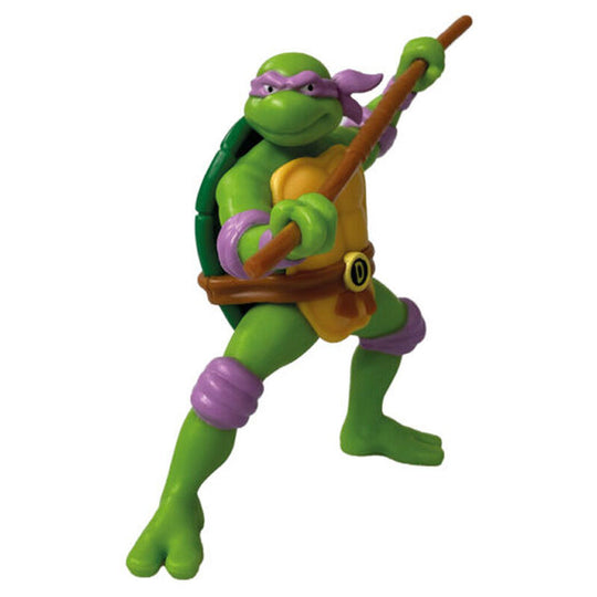 Figurine Leonardo Ninja Turtles COMANSI de 9 cm avec épées katana bleues