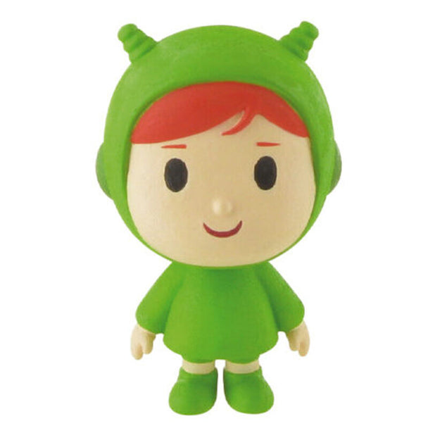 Figurine Pocoyo COMANSI de 6 cm en plastique non articulé, vue de face