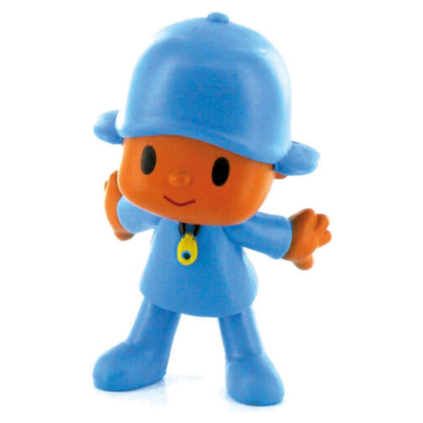 Figurine Elly rose COMANSI de 7,5 cm, personnage de la série Pocoyo
