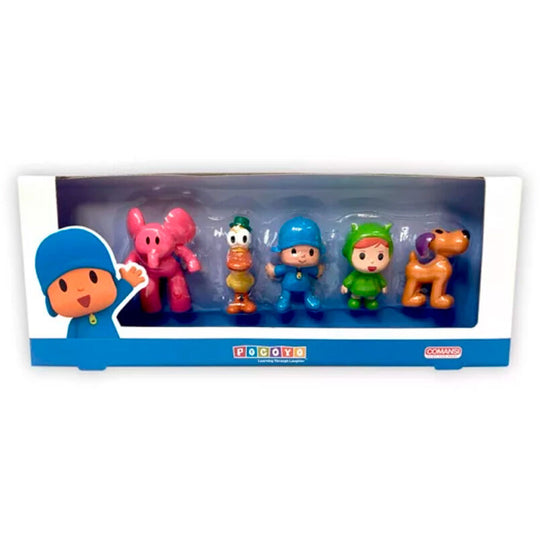 Figurine Nina verte COMANSI de 6,2 cm, personnage de la série animée Pocoyo