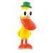 Pack complet des 5 figurines Pocoyo COMANSI alignées sur fond blanc