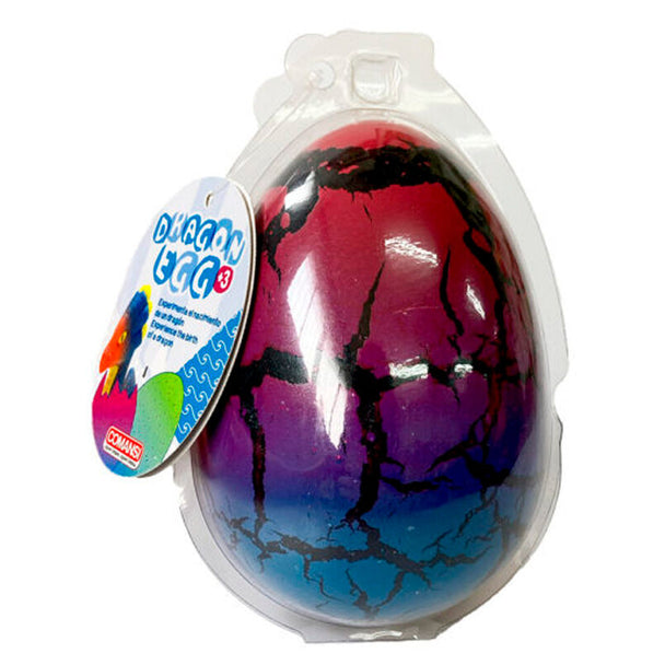 Œuf de dragon COMANSI de 11 cm prêt à éclore, présenté sur fond blanc