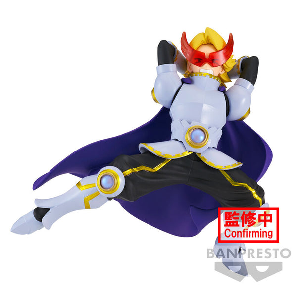 Figurine Yuga Aoyama My Hero Academia en position dynamique, vue de face