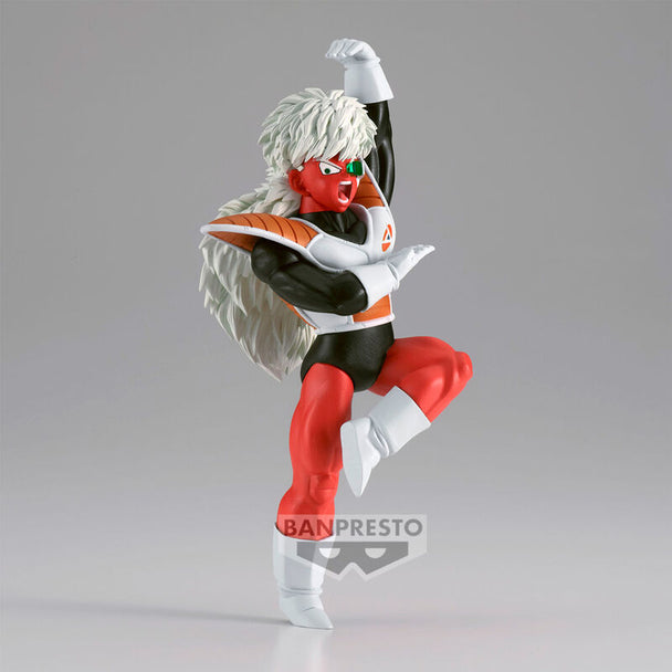 Profil gauche de la figurine Jeice 10cm BANPRESTO montrant sa posture dynamique et ses accessoires