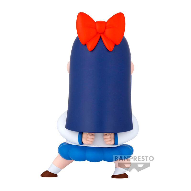 Figurine Pipimi Pop Team Epic 14cm posée sur une étagère avec lumière naturelle