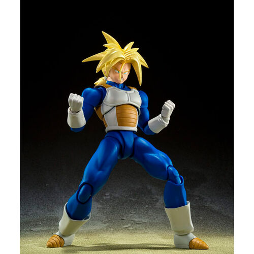 Ensemble complet avec boîte d’origine et tous les accessoires de la figurine Trunks 14cm
