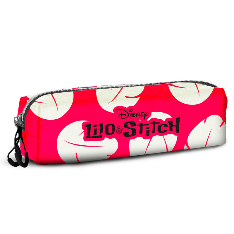 Détail du matériau Ripstop et design Stitch sur la trousse à crayons KARACTERMANIA
