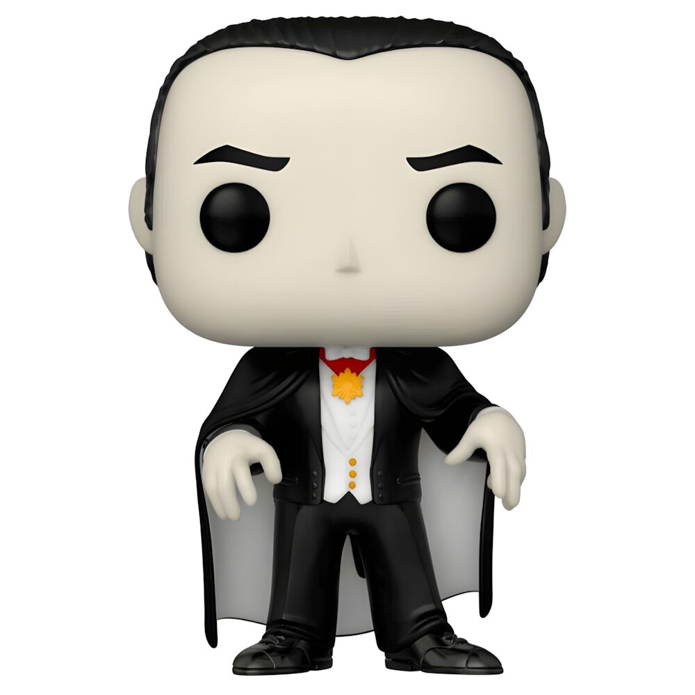 Figurine Funko POP exclusive Dracula de 9 cm en vinyle avec boîte cadeau à fenêtre, vue de face