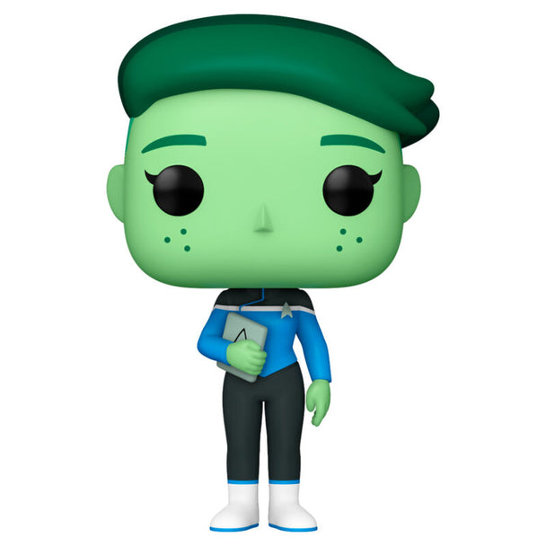 Côté de la figurine Funko POP D Vana Tendi avec détails colorés et boîte fenêtre transparente pour collection