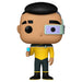 Détail de la figurine Funko POP Samantha Rutherford avec ses couleurs vives et son design fidèle à la série Star Trek Lower Decks