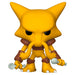 Vue rapprochée de la figurine Funko POP Alakazam Pokémon montrant les détails du personnage en vinyle