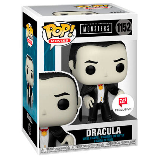 Boîte cadeau avec fenêtre transparente contenant la figurine Funko POP exclusive Dracula Universal Studios Monsters