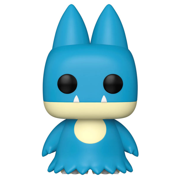 Figurine POP Funko Pokémon Munchlax de 25 cm en gros plan montrant la texture et la finition soignée