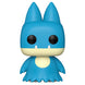 Figurine POP Funko Pokémon Munchlax de 25 cm en gros plan montrant la texture et la finition soignée