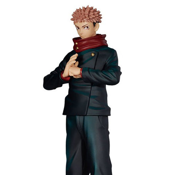 Vue détaillée de la figurine Yuji Itadori Jukon no Kata avec peinture soignée et finition haute qualité