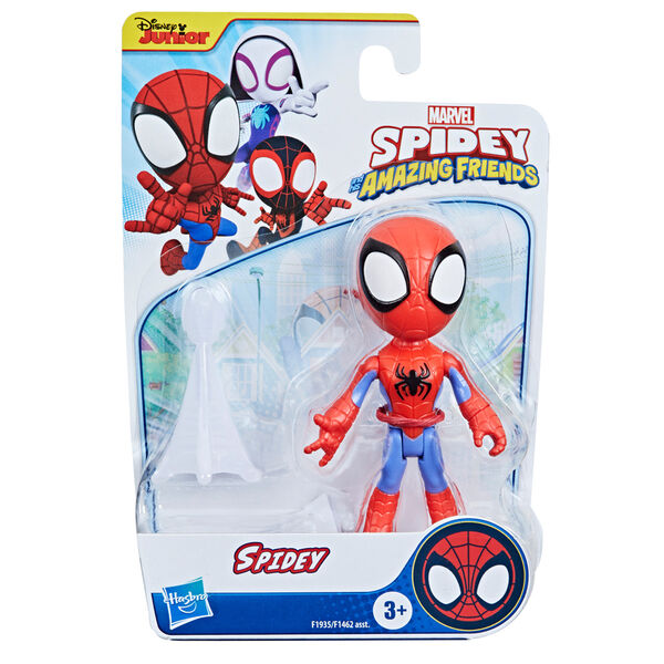 Figurine Marvel Spidey 10cm avec costume rouge et bleu et accessoires inclus