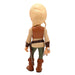 Vue latérale de la figurine Ciri The Witcher MINIX montrant les détails de la tenue