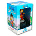 Pack complet du réveil LED Luffy One Piece avec ses 3 piles AAA non incluses et le câble USB fourni