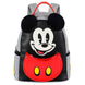 Vue avant du sac à dos Disney Mickey Heady Face 29 cm avec le visage stylisé de Mickey Mouse