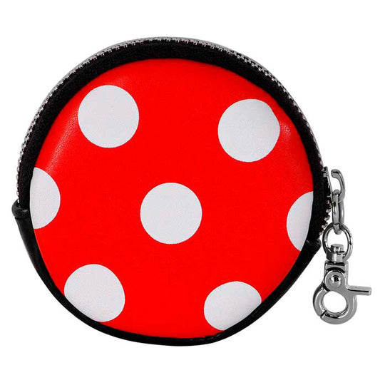Porte-monnaie Disney Minnie KARACTERMANIA ouvert montrant l'intérieur et les compartiments