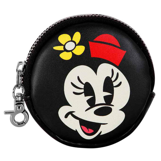 Porte-monnaie Disney Minnie KARACTERMANIA vu de face avec design coloré et compact