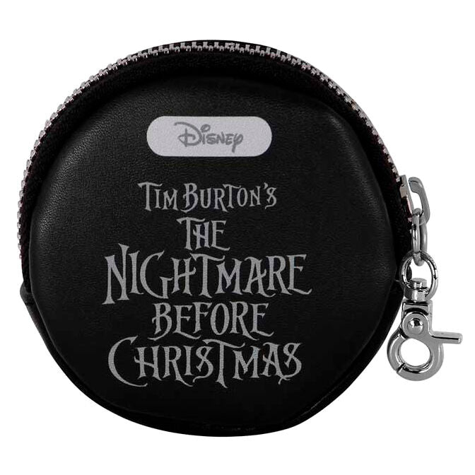 Porte-monnaie Disney Nightmare Before Christmas KARACTERMANIA vue de face avec design Jack Skellington