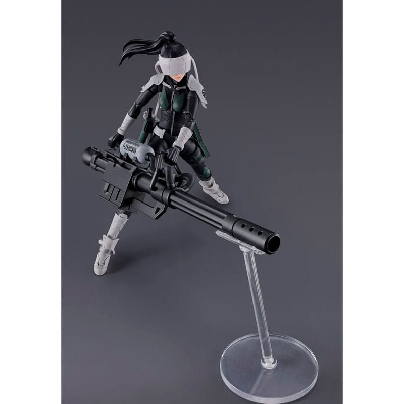 Packaging officiel de la figurine articulée Kaiju no 8 Mina Ashiro par TAMASHII NATIONS