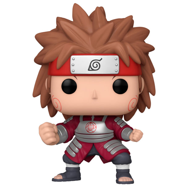 Vue rapprochée de la figurine Funko POP Choji Akimichi montrant les détails et les couleurs vives