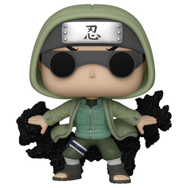 Figurine Funko POP de Shino Aburame de Naruto Shippuden en vinyle de 9 cm dans sa boîte vitrine fenêtre