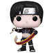 Packaging fenêtre de la figurine Funko POP Sai Naruto Shippuden montrant le personnage en détail