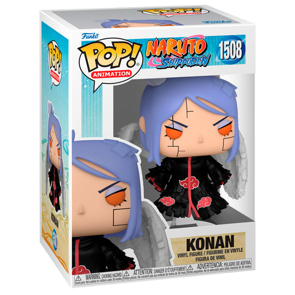Vue rapprochée de la figurine Funko POP Konan avec détails précis et couleurs fidèles au personnage